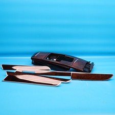 Audi A6 4F C6 Dekorleisten 4F1864261B Türleisten Memory 1WV NUSSBAUM Original MX