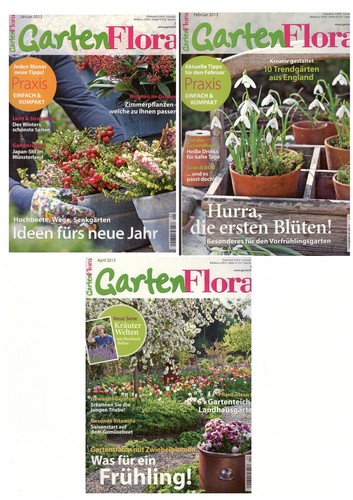 Zeitschrift garten flora - garten,