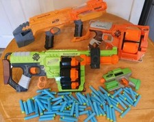 Nerf Gun Zombie Konvolut, 4x