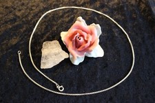 Silberkette Venezianische Kette Halskette Sterlingsilber 925 55cm Ø2mm 9,3g