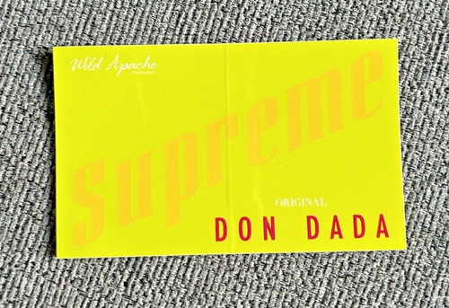 Supreme don dada - dada, sticker