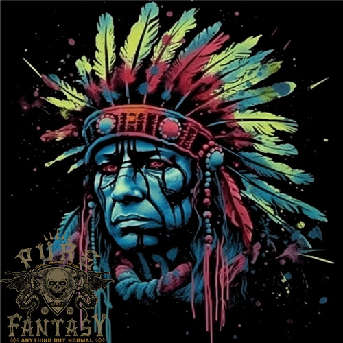 Native american dämon - native,