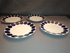 4 x Weimar Porzellan Teller