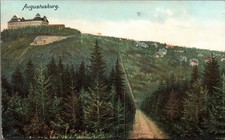 Augustusburg erzgeb - ak,