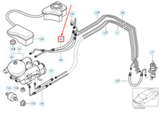 NEW BMW M3 E36 GEARBOX HOSE