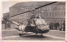 AK Werbung von Underberg - Der fliegende Underberg-Flasche