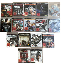 PS3 Spiele Konvolut 16x Ü18 Call Of Duty, GTA, RDR. Mafia 2, SpaceMarine u.v.m 1