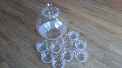 Bowle service teilig über - 10,