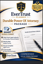 2026 Durable Power of Attorney
