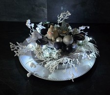 Led künstlich adventskranz - künstlich,