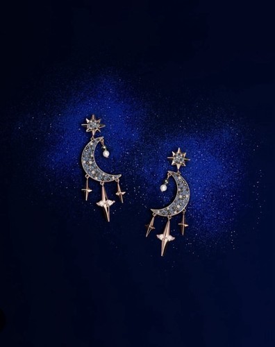 Swarovski symbolic earrings - symbolic,