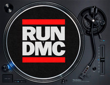 Run dmc logo turntable - run,