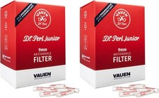 2x 180 Dr. Perl Junior 9mm Aktivkohlefilter = 360 Filter Sparset Vauen JUMAX