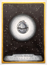 2019 Topps Star Wars Masterwork 1/1 Sketch Card Thermal Detenator by Seth Groves