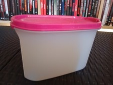 Tupperware Eidgenosse 1,1L, Trocken-Vorratshaltung, Durchsichtig-Brombeer