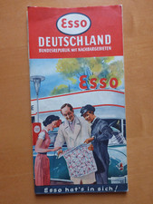 ESSO Deutschlandkarte (1955)