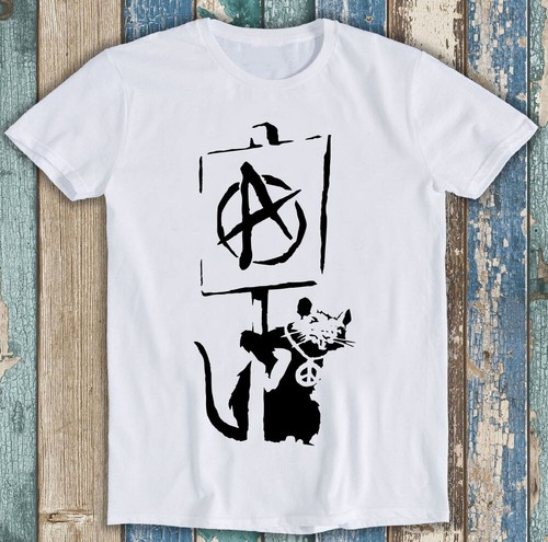 Shirt banksy rat revolution - t-shirt,