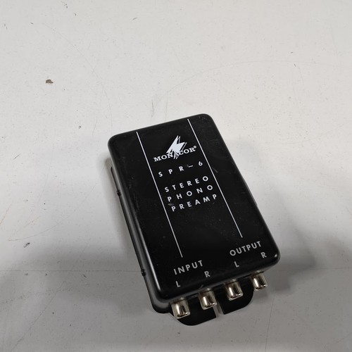 Monacor spr stereo phono - monacor,