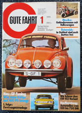 Gute Fahrt 01/73 VW Käfer 1303-Tuning, Doppelvergaser, Porsche 911 E Sportomatic