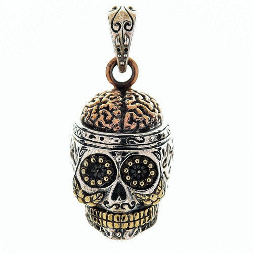 Brain mexican sugar skull - sugar,