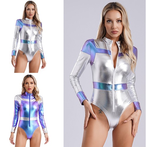 Damen alien kostüm set - alien,