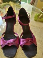 Latein Tanzschuhe  42 1/2 Michaela Schülke Lila ??
