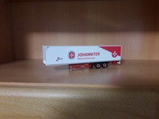 Herpa  "Wandt / Johanniter Weihnachtstruck"  2 achs Auflieger aus 318150
