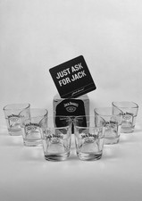 6x Jack Daniels Whiskey Glas