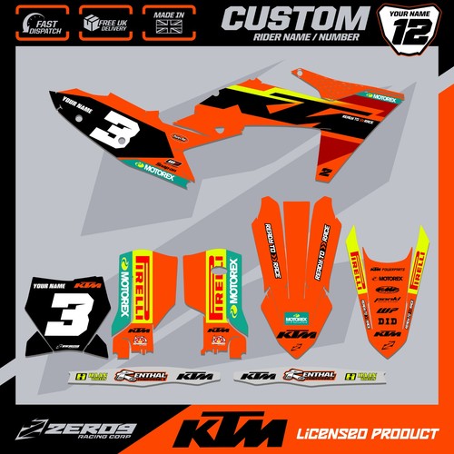 Ktm motocross grafik - ktm,