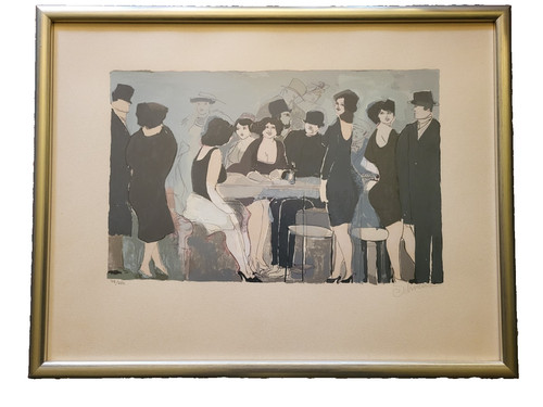 Lithografie signiert original