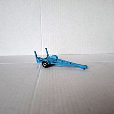 Matchbox No.9 (TP-5  TP-29) Boat Trailer Boot Anhänger 💙 Blau England 1970's