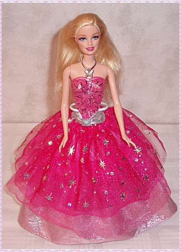 Modezauber barbie mit licht - barbie,