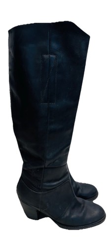 Acne schwarze kniehohe