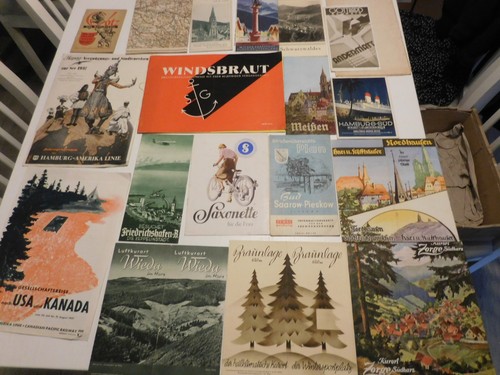 Konvolut alte reise - konvolut, prospekte