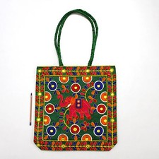 Indische handgefertigte ethnische Designer Bohemian Mehrzweck Handtasche Hipp...