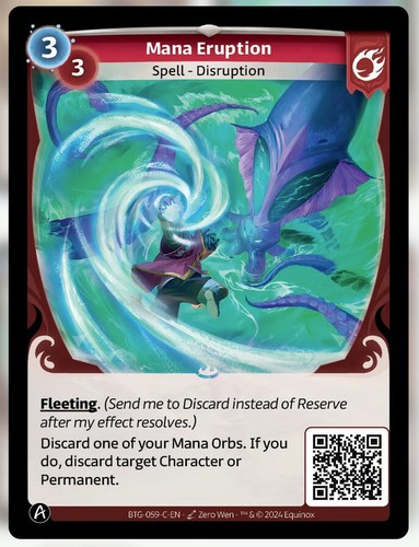 Altered tcg bravos mana - tcg,