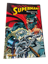 Comic - Supermans Rückkehr Teil 1 - Carlsen Comics 1. Auflage Zustand 3 bis4