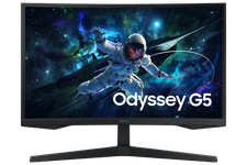 Samsung Odyssey G55C  Gaming Monitor LS27CG554EUXEN, 27 Zoll, 1 ms, 165 Hz