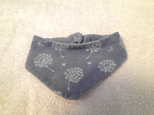 Baby Frottee Tuch Halstuch Dreieckstuch mit Druckknopf  0-6 Monate