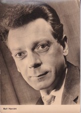 Autogrammkarte - Rolf Herricht