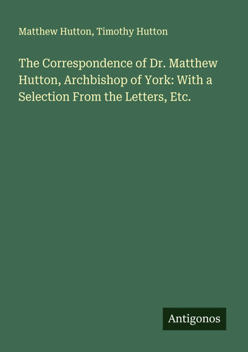 Matthew hutton the - (u., a.)