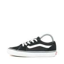 VANS Damen Old Skool Sneaker Schwarz/Weiß Low-Top Skateboard-Sneaker EU 37