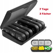 Tablettenbox 7 Tage 3 Fächer