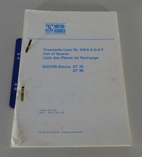 Teilekatalog / Ersatzteilliste