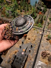Ufo wrack bemalt tabletop - -, bemalt!