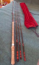 angeln rute Bruce & Walker HEXAGRAPH 15' " Salmon Fishing Rod