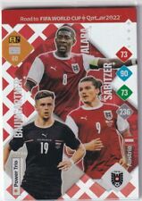 Panini Road Qatar World Cup Karte 2022 Nr. 60 Österreich Power Trio Alaba