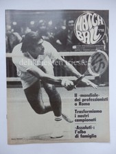 TENNIS MATCH BALL Magazin 1972