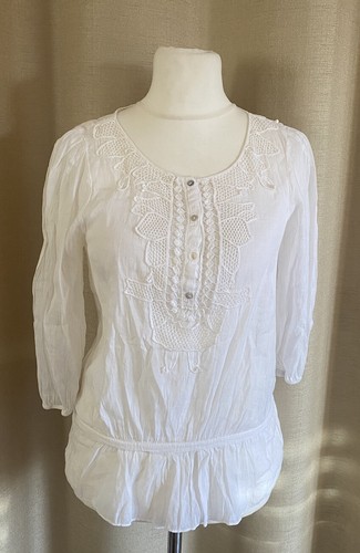Zara romantische sommer bluse - romantische,