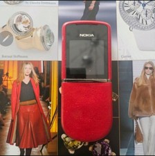 Nokia 8800 Sirocco, Leder rot